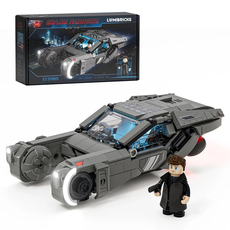 LumiBricks K’s Spinner – Blade Runner 2049 Light-Up Building Set