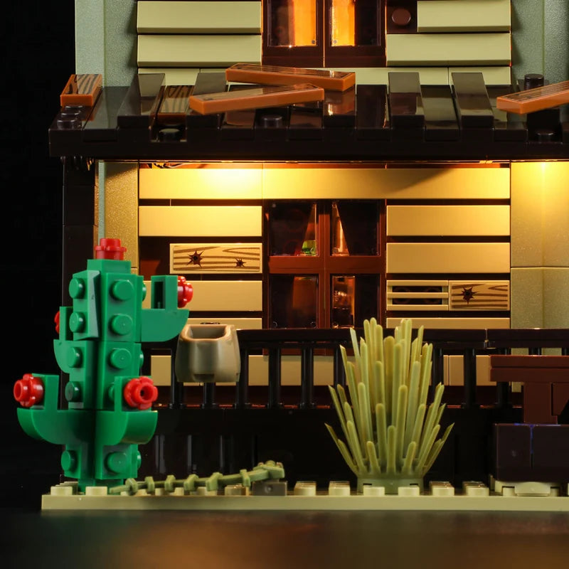 LUMIBRICKS Western Saloon – Lighted Building Set