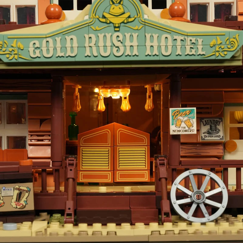 LumiBricks Old West Inn – 2,682 Pieces