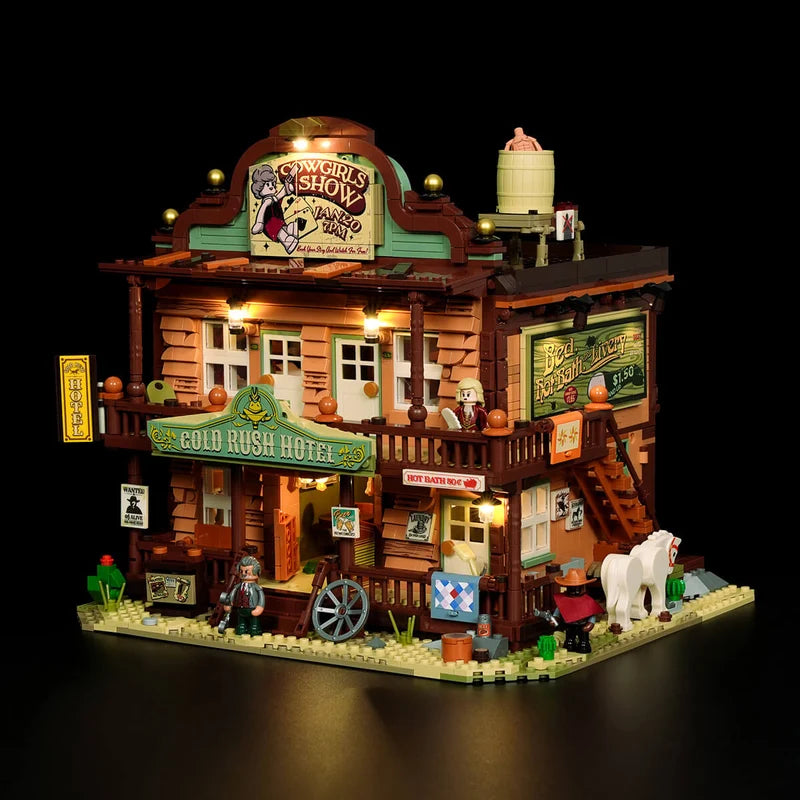 LumiBricks Old West Inn – 2,682 Pieces