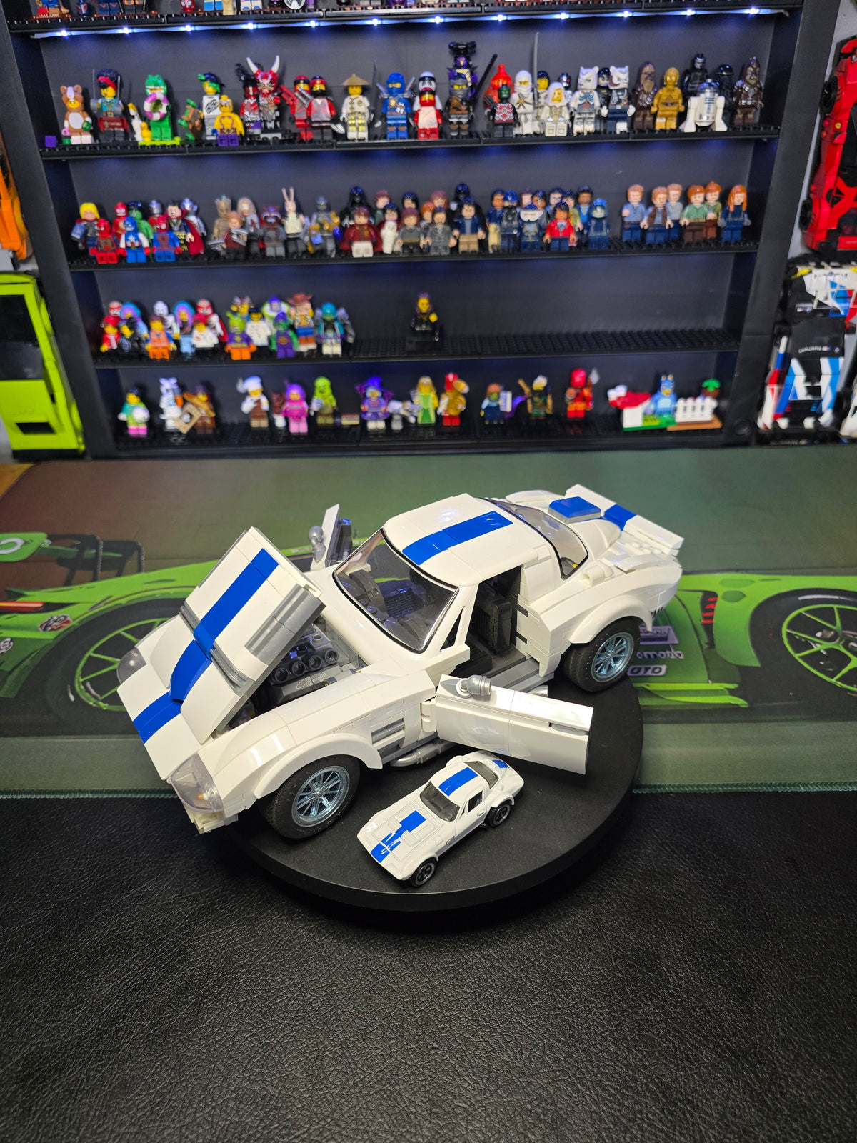Top-front view of both Corvette Grand Sport models
