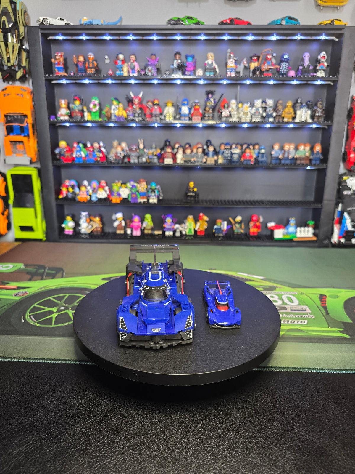 Front view of the large and die-cast Cadillac Project GTP models