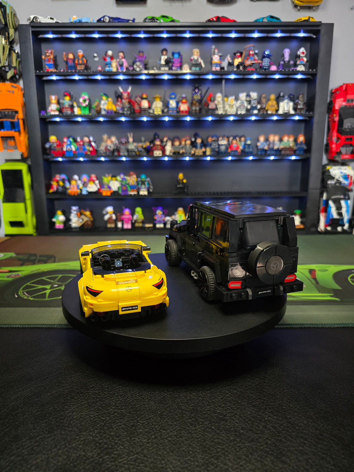 Mercedes-AMG G 63 and SL 63 displayed together