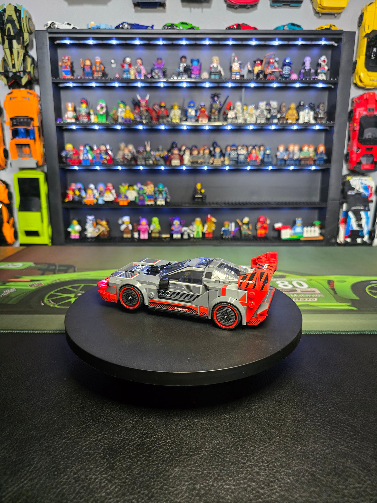 Side view of the LEGO Audi S1 e-tron quattro