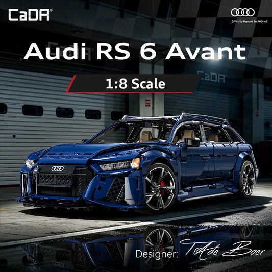 CaDA Audi RS6 Avant model and product box