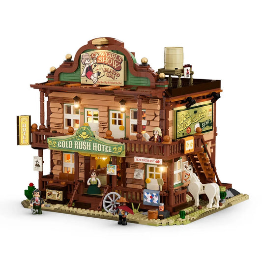 LumiBricks Old West Inn – 2,682 Pieces