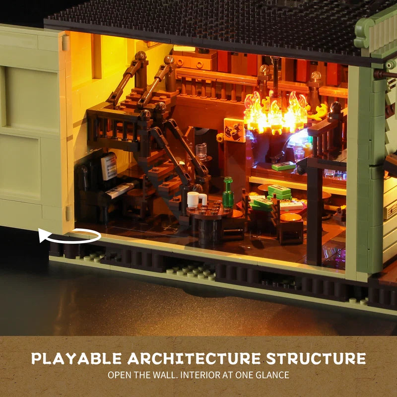 LUMIBRICKS Western Saloon – Lighted Building Set