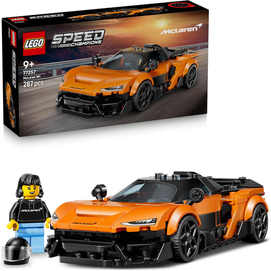 LEGO Speed Champions McLaren W1 with box and driver figure