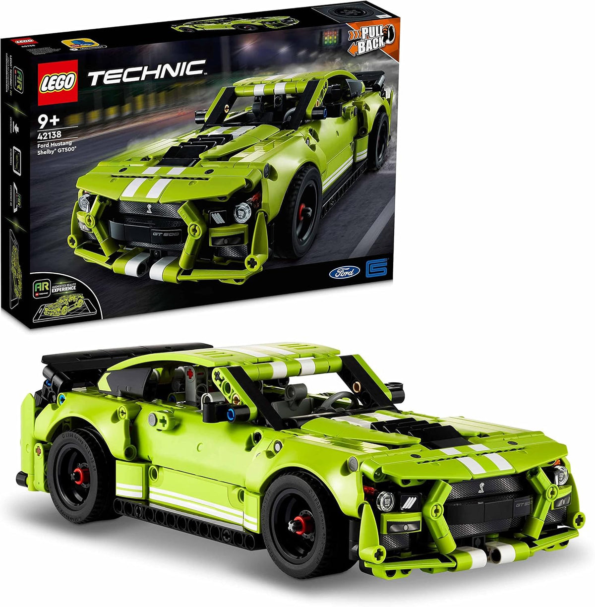 LEGO Technic Ford Mustang Shelby GT500 with product box