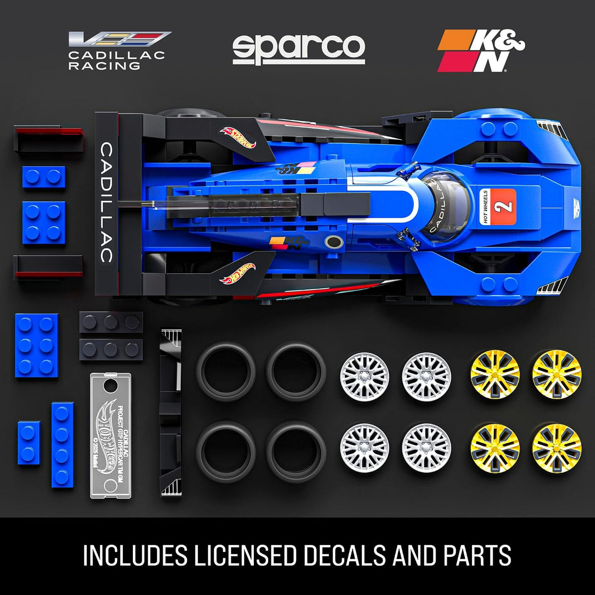 Cadillac Project GTP licensed decals, wheels and custom parts
