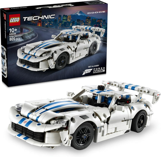LEGO Technic Dodge Viper GTS-R model with product box