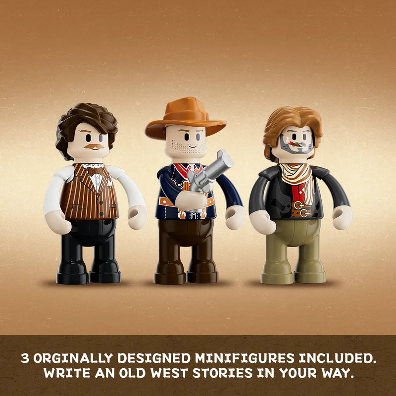 LUMIBRICKS Western Saloon – Lighted Building Set