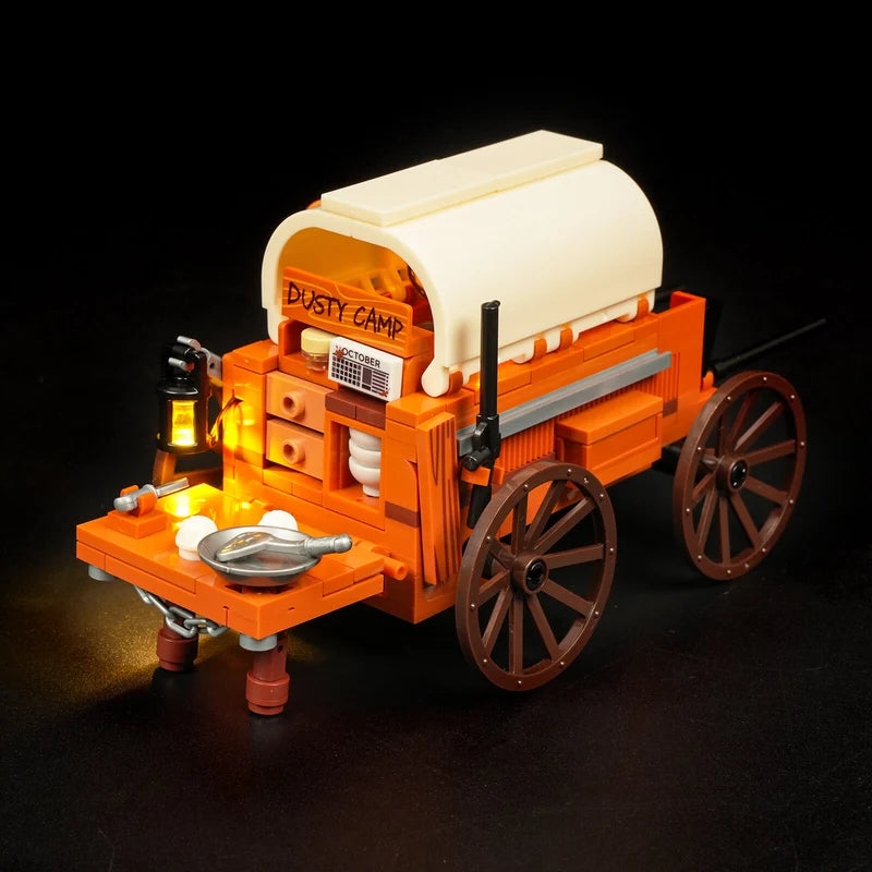 LUMIBRICKS Cowboy camp - 542 Piece building set