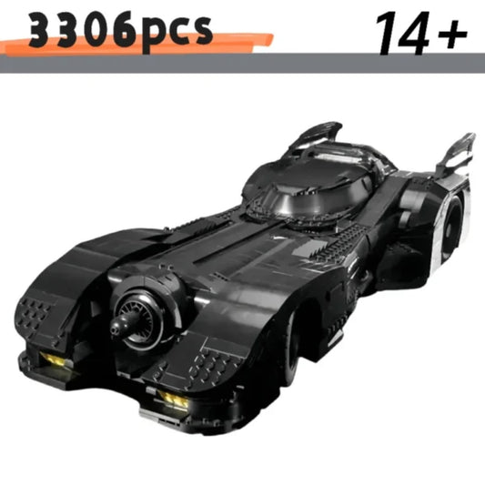 BrickVivid 1989 Batmobile-style 3,306-piece building set