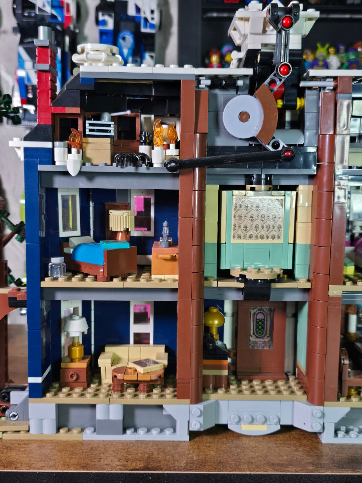Detailed bedroom and living areas inside the BrickVivid Creel House