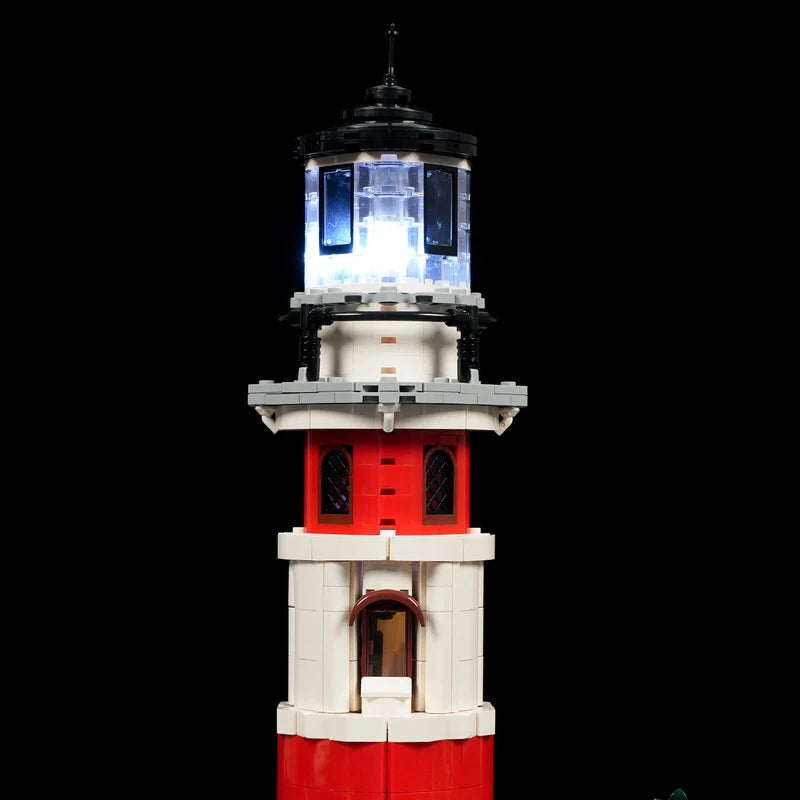 LumiBricks Sunrise Lighthouse – 1,632 Piece Light-Up Building Set