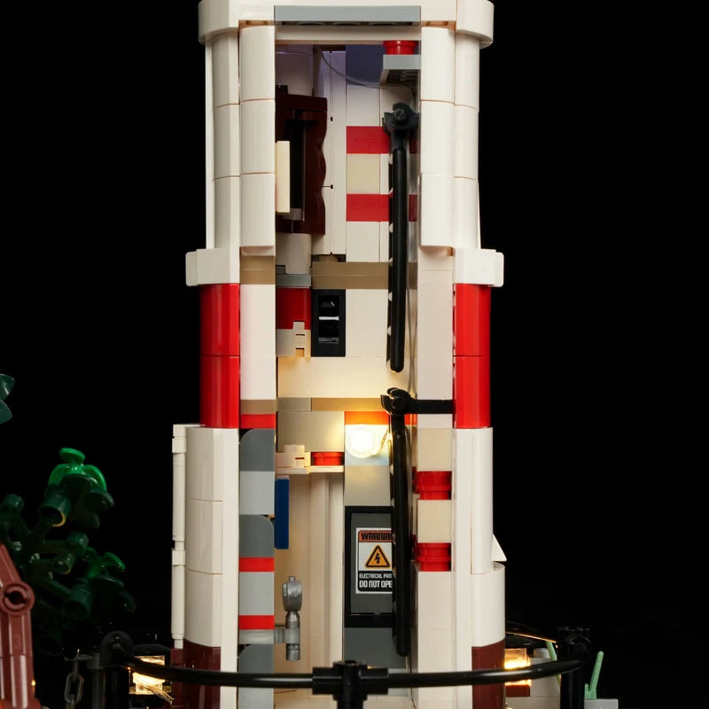 LumiBricks Sunrise Lighthouse – 1,632 Piece Light-Up Building Set