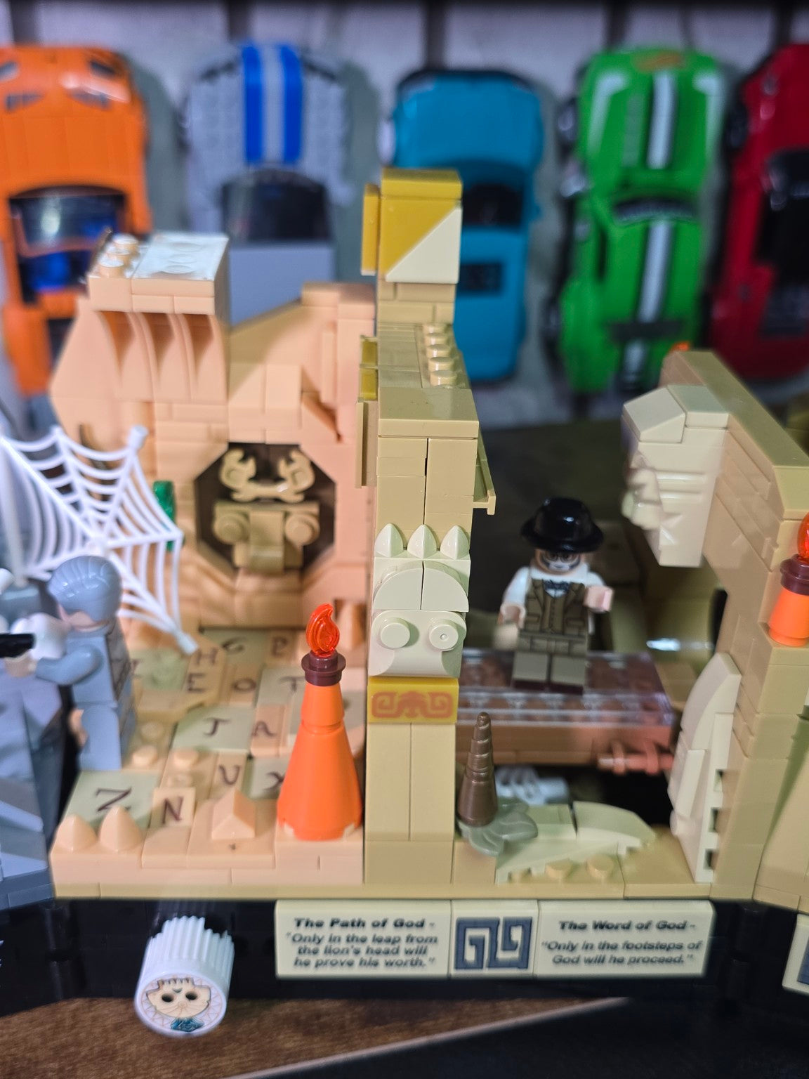 Close-up of the Path of God section in the Tokmoc Temple of the Holy Grail build